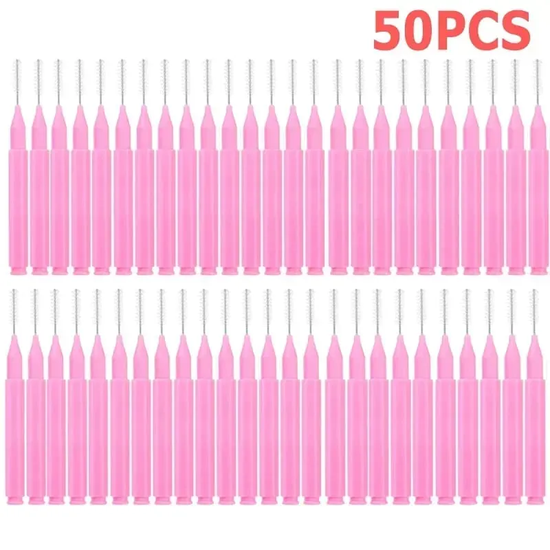 50 DB Mini szemöldökkefe Hordozható szemöldökápoló kefék eldobható hajlítható mikro szempilla szemöldökemelő kefék applikátorok eszközök — image 8