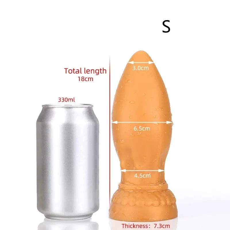 Süper Büyük Sıvı Silikon Anal Plug Büyük Yapay Penis ButtPlug prostat masaj aleti Vajina Anüs Genişleme Seks Oyuncakları Ürün Erkekler Için Eşcinsel — image 7