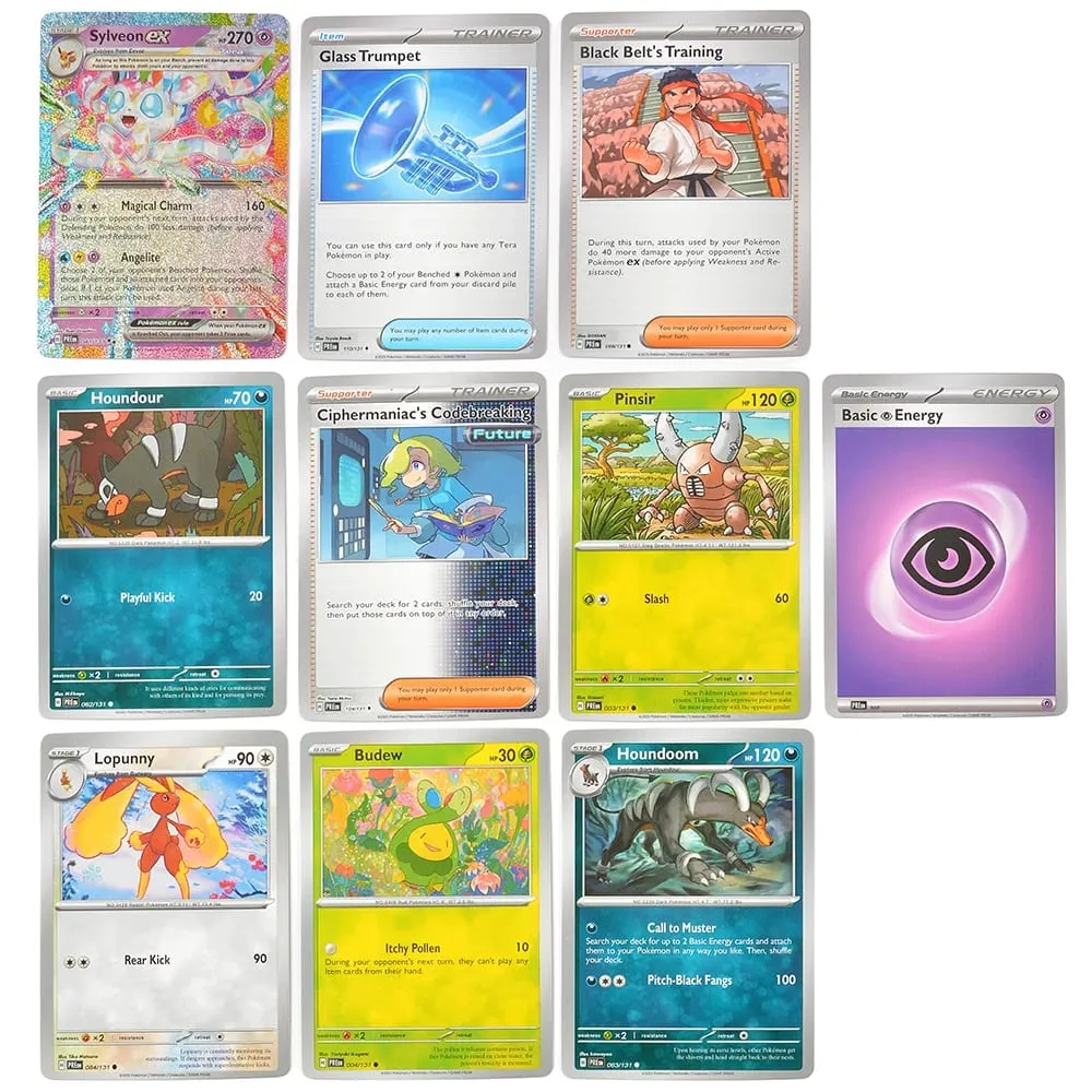 360 pièces anglais Pokémon TCG: prismatique évolutions écarlate Violet boîte Pokémon carte commerciale 36 Pack boîte cadeau — image 5