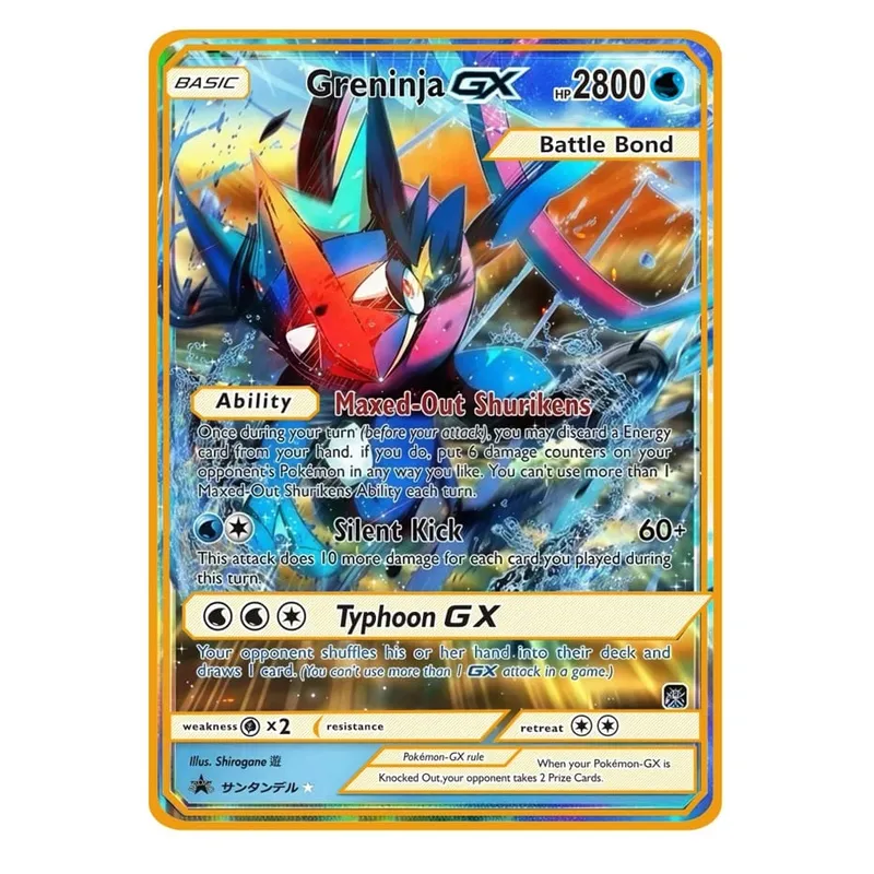 2026 ใหม่ Pokemon การ์ดโลหะ 10000 คะแนน Arceus Charizard Super Card Golden ภาษาอังกฤษ Mewtwo Vmax GX EX อะนิเมะคอลเลกชันการ์ดของขวัญ — image 4
