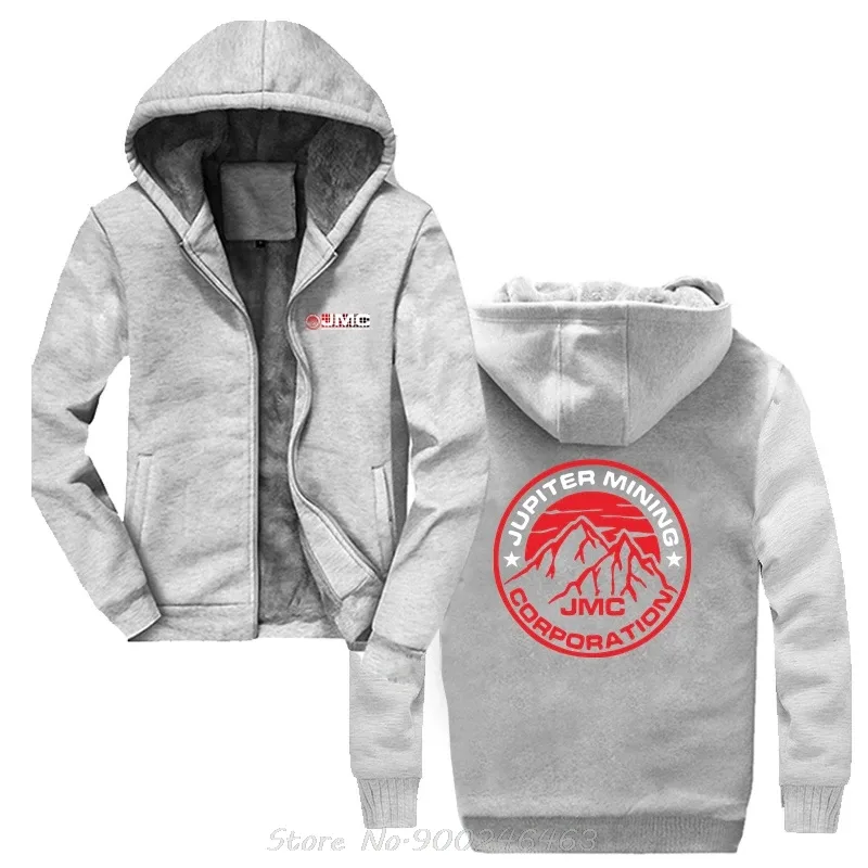 New Red Dwarf Series Jupiter Mining Corporation Jmc Company Space Corps Hoodie Men Hoody Casual Jacket Zip Up Hoodies — image 2