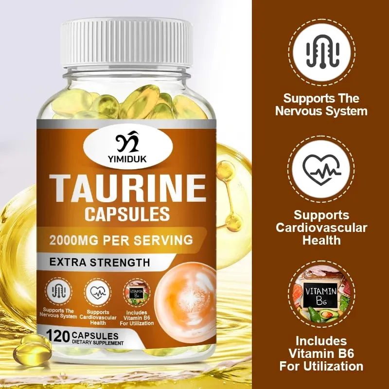 ซื้อ 1 แถม 1 ฟรี! อาหารเสริมทอรีนระดับพรีเมียมเพื่อการโฟกัสและการออกกำลังกาย ช่วยเพิ่มความอดทน ลดความเหนื่อยล้าและการทำงานของหัวใจและหลอดเลือด — image 5