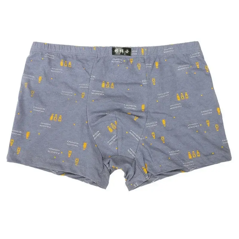 5Pcs/Lot Boxers Men’S Underwear Men's Cotton Boxer Shorts Men’S Boxer Pants Four Corners Loose Breathable Comfortable Shorts — image 3