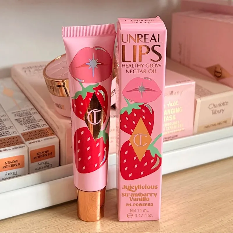 Nový Charlotte Tilbury Moisturized Plump Lip Gloss Balm Balm Tuhé želé zesvětlující rtěnka Lesk na rty Makeup Tilbury Cosmetics — image 17