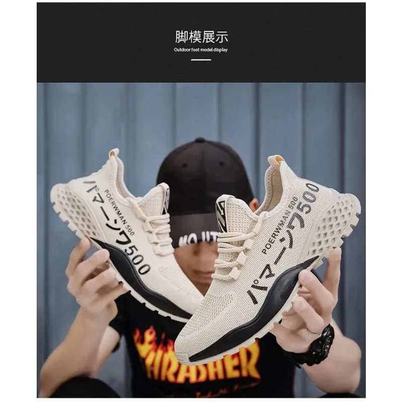2026 ขนาดใหญ่ฤดูใบไม้ผลิและฤดูใบไม้ร่วงใหม่Breathableน้ำหนักเบารองเท้าลำลองผู้ชายNicheแนวโน้มอเนกประสงค์แบนกีฬารองเท้าผู้ชาย