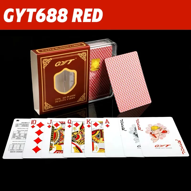 Premium Frosted Playing Cards PVC Plastic Waterproof Durable Poker Cards Large Character Deck of Cards for Parties — image 13