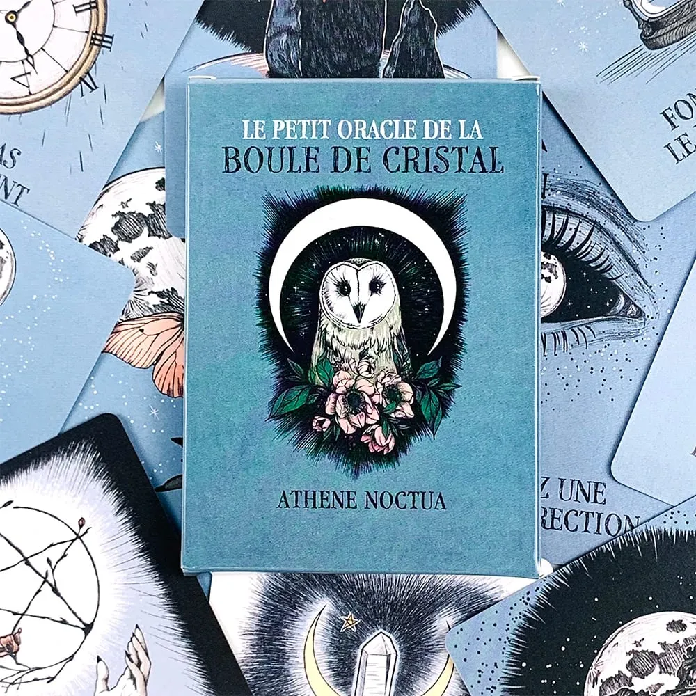 Le Petit Oracle De La Boule De Cristal 오라클 카드 13카드 덱 Athene Noctua 가이드북이 포함된 타로 운세 카드 — image 3
