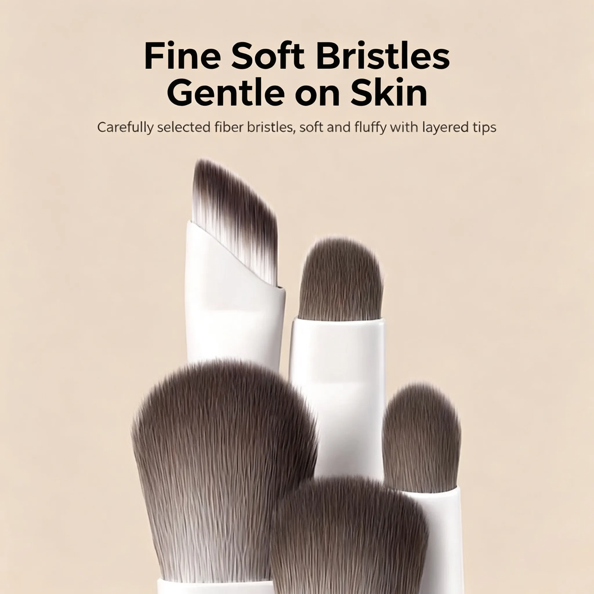Eye Shadow Brush Set for Beginners Including Color Application Under-Eye Liner and Blending Detail Brushes — image 6