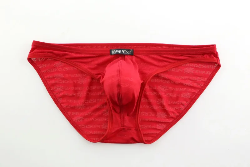 Brave Person ผู้ชายใหม่ String บิกินี่กางเกงบุรุษโปร่งใสสบาย Ropa ภายใน Hombre — image 22