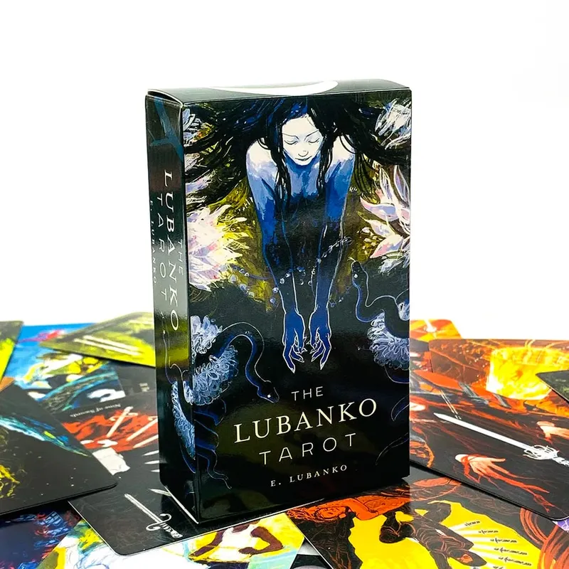 The LUBANKO Tarot Deck Mystical Artwork Durable & Portable Meditation & Party Games Perfect For Spiritual Guidance & Collector — image 1