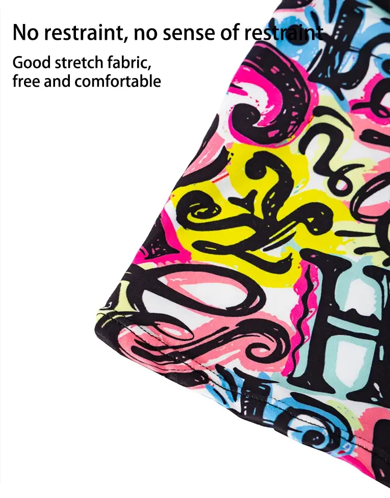 10-pack fashionable men's boxer shorts, comfortable, soft, fashionable, printed, casual and versatile men's underwear 3256808732946334 — image 4