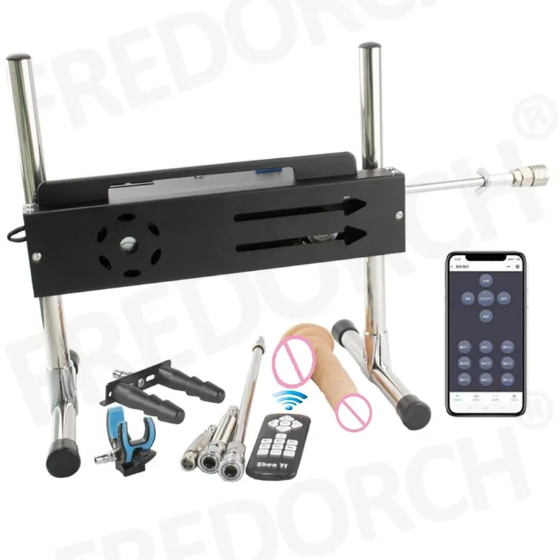 200W Leistungsstarke Sexmaschine F21S APP/Kabellose/Kabelgebundene Steuerung mit Dildoaufsätzen für Frauen Männer Automatische Masturbation Sexspielzeuge — image 14