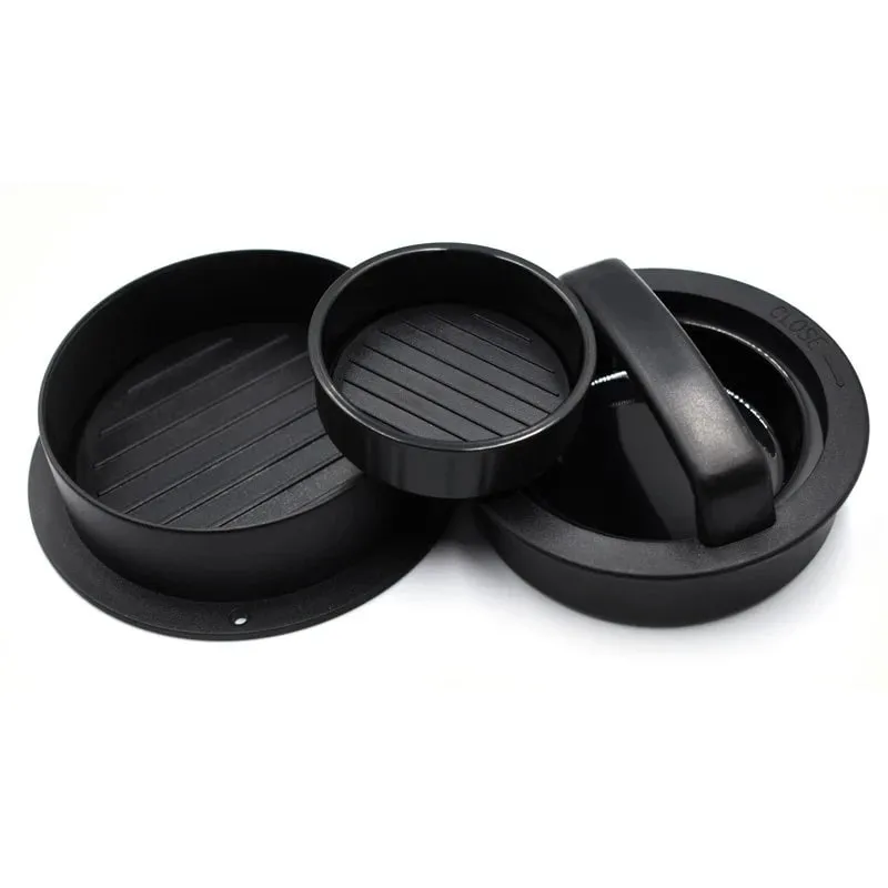 Pressa manuale per hamburger, pressa per carne, stampo per palline di riso, griglia rotonda per manzo, pressa per hamburger, dispositivo per la creazione di polpette, accessori da cucina