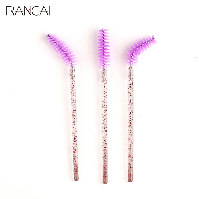 50 ชิ้น Disposable แปรงขนตา Extension คริสตัล Eyebrow แปรงมาสคาร่า Eye Lashes ชุดเครื่องมือเครื่องสำอางค์แต่งหน้าความงาม — image 4