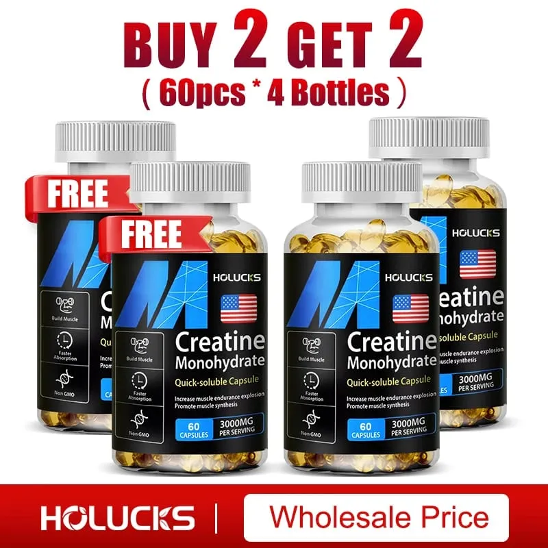 Creatine Monohydrate Supplement Boost Energy Support Muscle Mass Improve Performance for Workout — image 10
