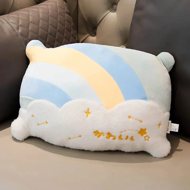 INS HOT Colore della caramella Nuvola Stella Peluche Cuscino Arcobaleno colorato Corona Cuscino Cuscino Divano Decorazione della casa Cuscino di tiro Giocattolo — image 14