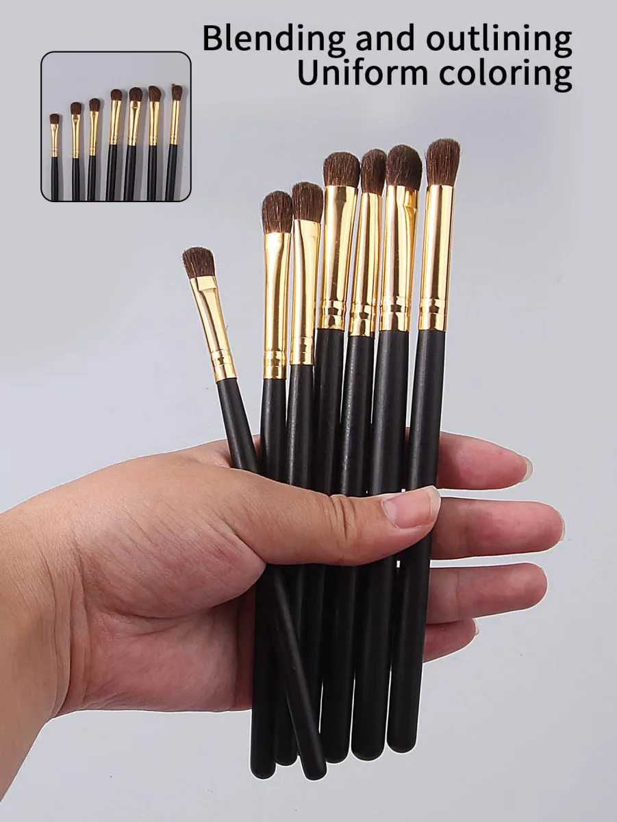 28-teiliges professionelles Augen-Make-up-Pinsel-Set, Lidschattenpinsel, Hochglanzpinsel, Applikationspinsel, komplettes Set an Make-up-Pinseln — image 4
