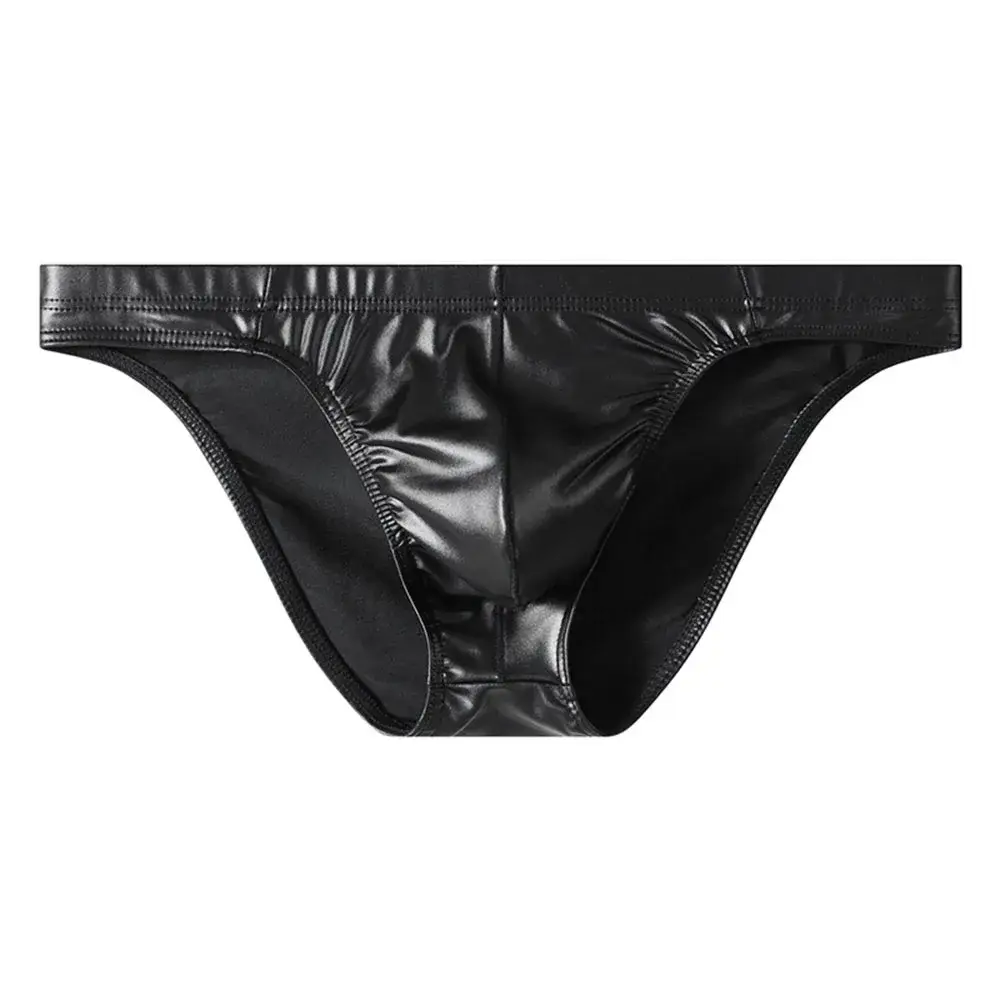 Wasserdichte Männer Slips Glänzend Tanga Seidig Glatte Unterhose Low-taille Männer Unterwäsche Taille Ausbuchtung Beutel Dessous Höschen Unterhose