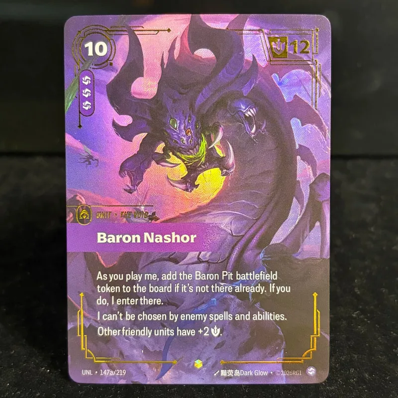 Rune Riftbound OGN Origin Genesis UNL Unleashed KaiSa Elder Dragon Collezionabile Alt Art Showcase Esclusiva Holo Foil Proxy Card