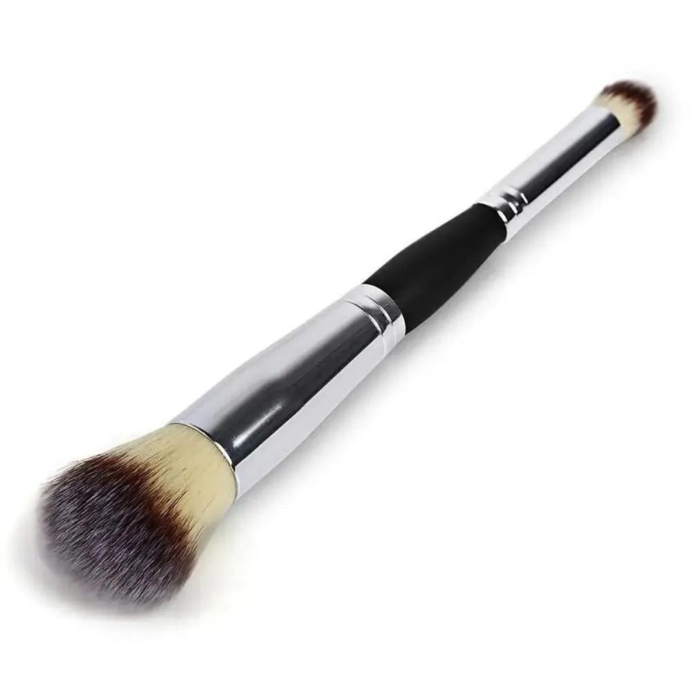 Flydende børster Multifunktion Beauty Foundation Øjenskygge Blush Brush Dobbeltendet kosmetisk makeup børste — image 2