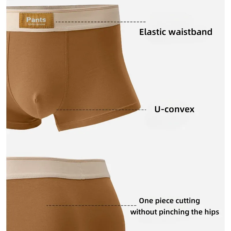 Men Underwear Cotton BoxerShorts Hombre Panties Man Breathable Underpants Sexy Sports Comfort Male Boxers Large Size L-7XL — image 12
