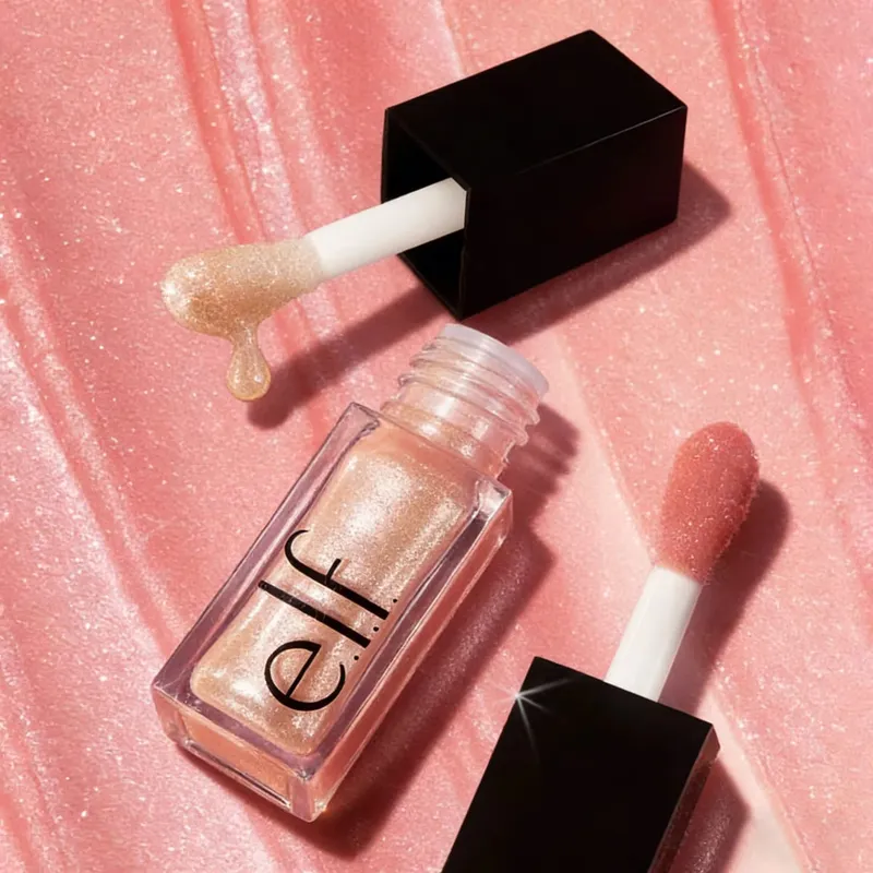 ELF Fashion maquillage cosmétiques fond de teint liquide correcteur et brillant à lèvres éclaircissant avec lumières clignotantes huile pour les lèvres finition brillante — image 5