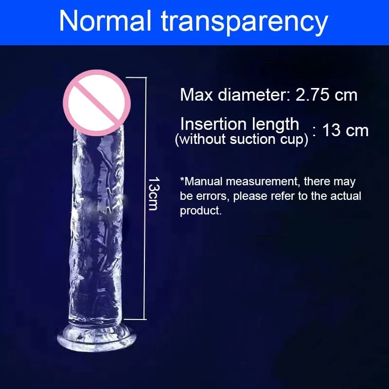 Realistic Dildo Jelly Penis Suction Cup Dildo 7 Size Female Masturbator Clitoral Stimulator Big Dick Lesbian Sex Toys For Women — image 9