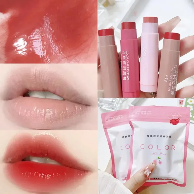 Set di oli per labbra fosforescenti in 3 pezzi Idratante a lunga durata Anti-asciugatura Rimpolpante Balsamo per labbra colorato Rossetto Dissolvenza Set di trucco per la linea delle labbra — image 4