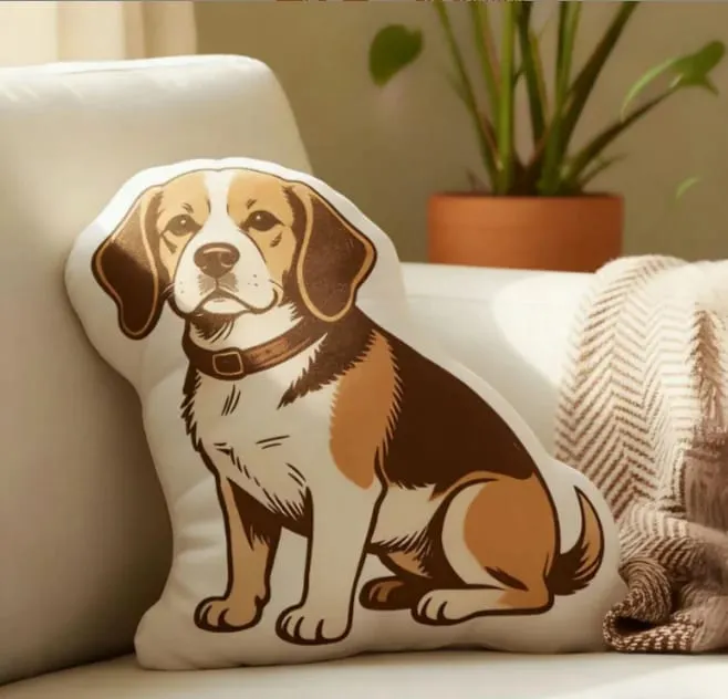 Cuscino per cani con simulazione stampata in 3D, divertente cuscino a forma di animale domestico, soggiorno, camera da letto, decorazione morbida, regalo di festa personalizzato — image 17
