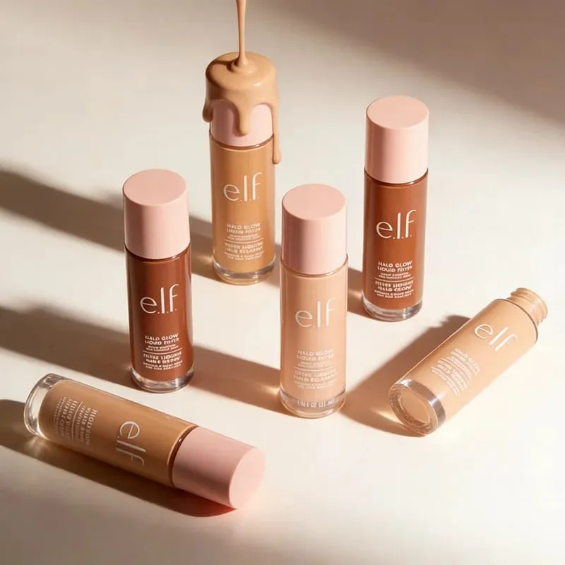 Primer Gel & Foundation Hydrating Pore Minimizer Pengontrol Minyak Tahan Lama Concealer Cakupan Penuh Riasan Ringan Tahan Air — image 3