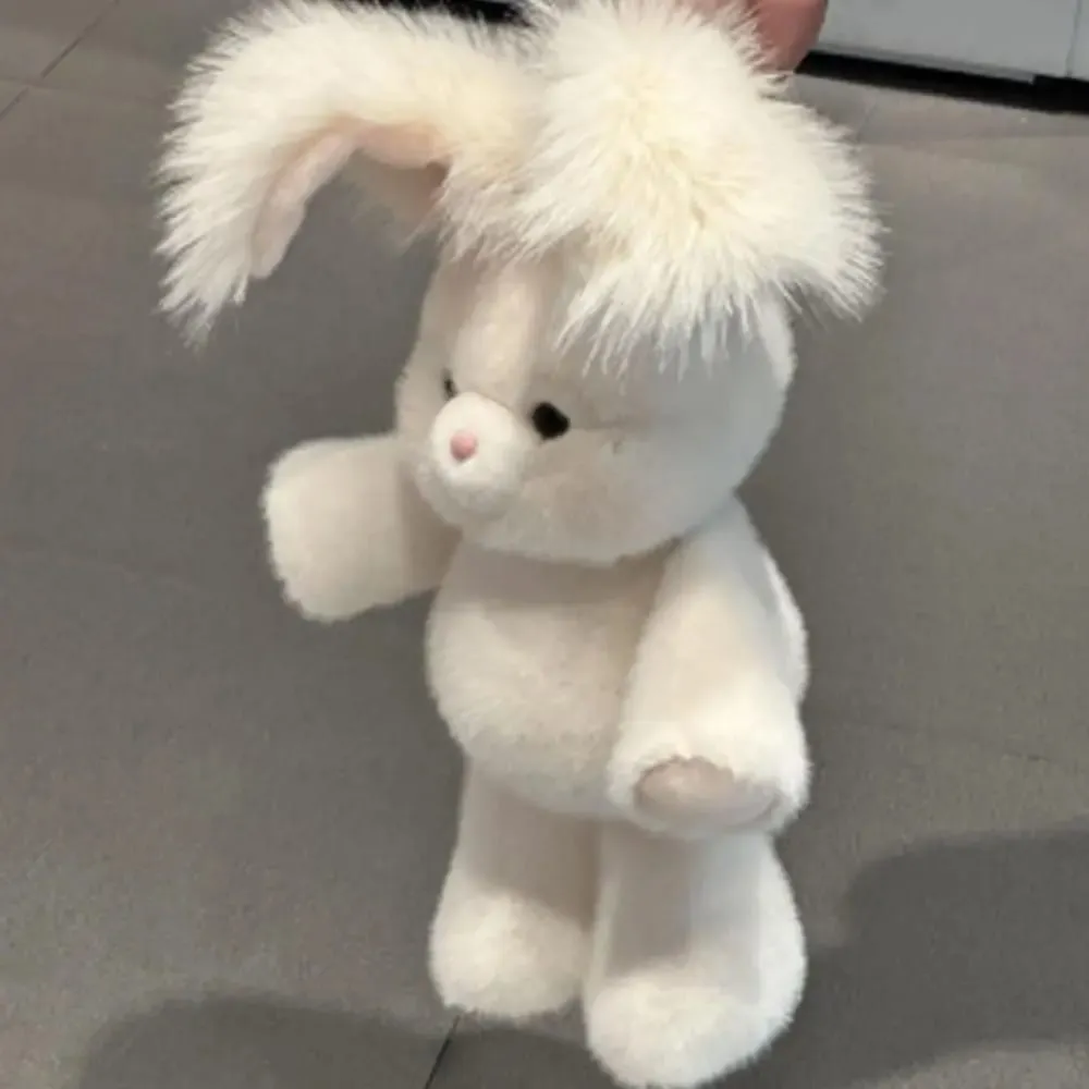 Regalo creativo Morbido coniglio di peluche Cuscino di peluche Supporto emotivo Peluche da 17,7 pollici con orecchio lungo Cuscino di peluche carino — image 3