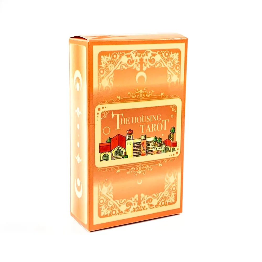 L'alloggiamento Tarocchi 78 carte Versione inglese Divinazione Giochi da tavolo Gioco di carte Riunioni di famiglia Intrattenimento Tarocchi — image 2