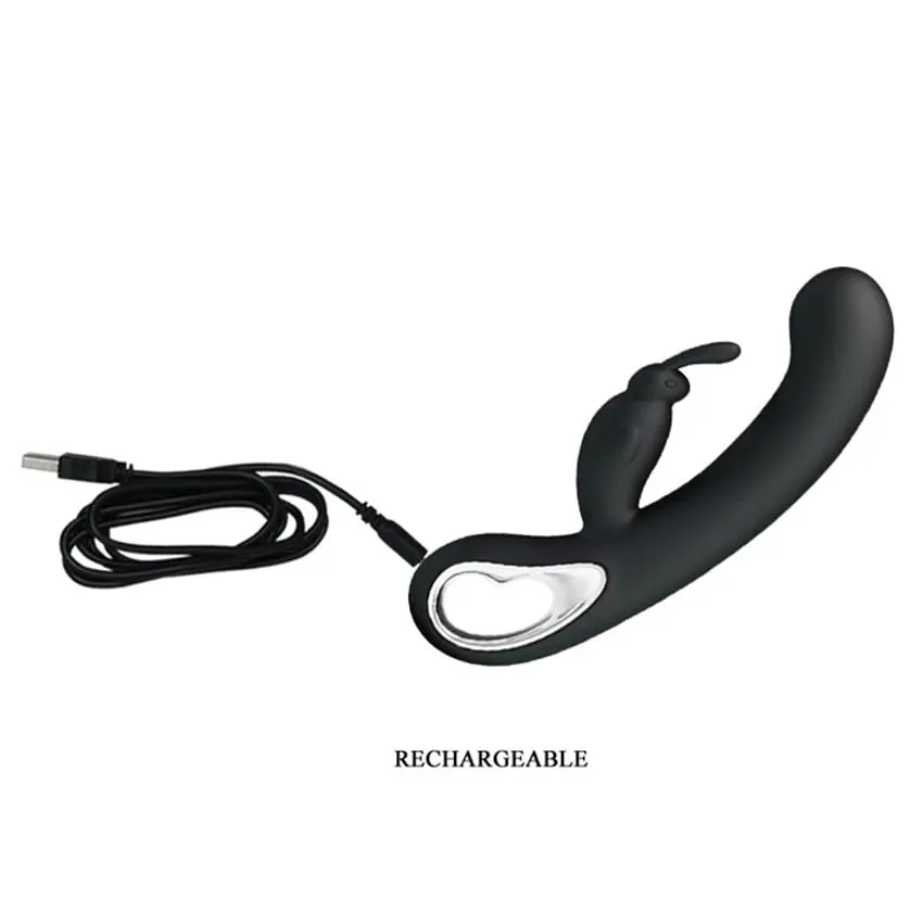 12 Speed G Spot Vibrator USB Rechargeable Powerful Dildo Rabbit Vibrator for Women Clitoris stimulation Massage Adult sex toys — image 4