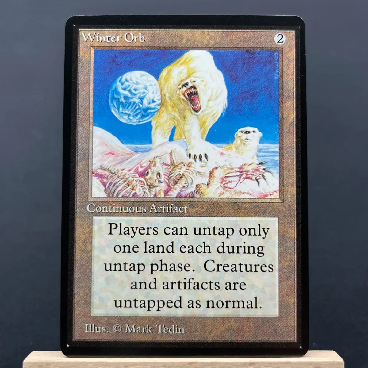 Carte TCG per il gioco casalingo Proxy Selezione naturale Lupi di legno la Perla Mox di Mana Vault — image 4