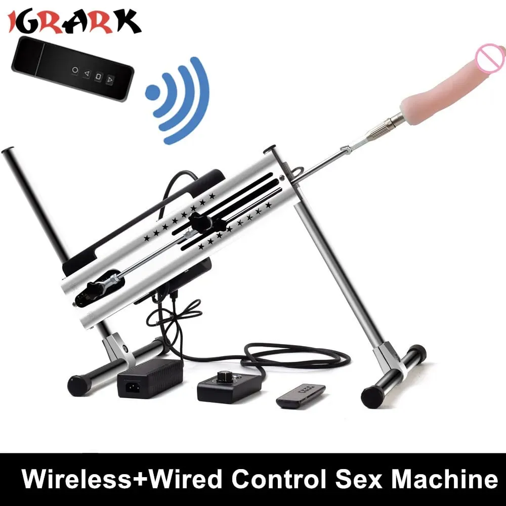 120W Starke Leistung Drahtlose Fernbedienung Sex Maschine Automatische Vibratoren Realistische Dildo Sex Spielzeug Für Frauen Männer 18 + erwachsene Spiele — image 1