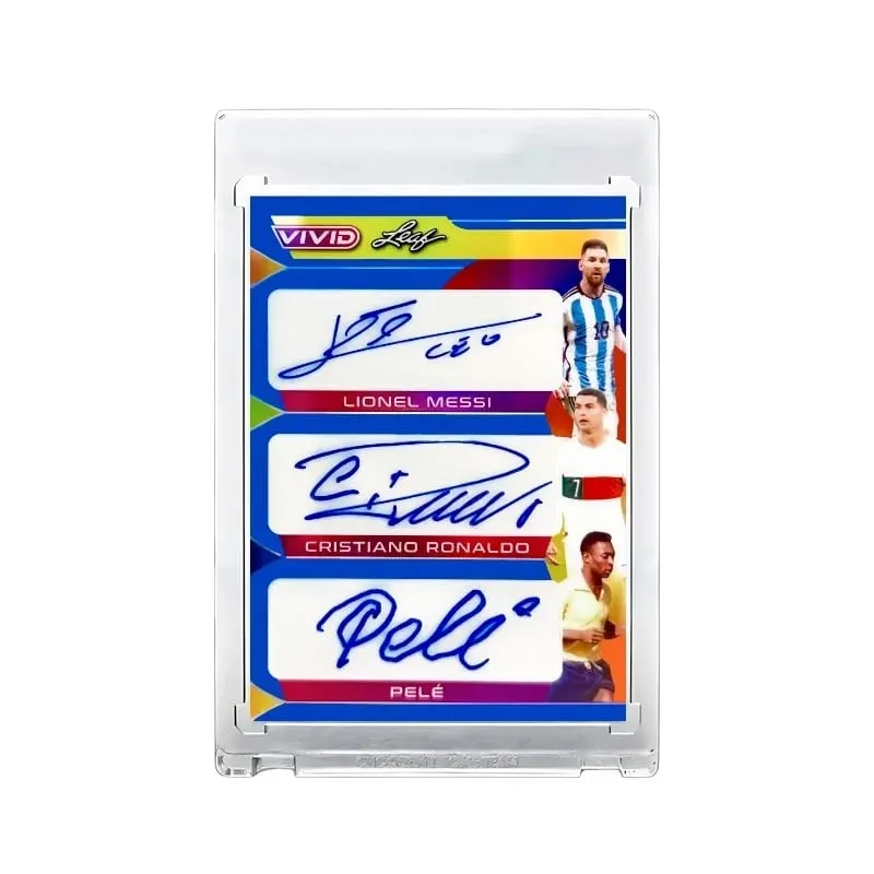 Set di carte da calcio All-Star fai-da-te con confezione regalo di compleanno per Messi Ronaldo e Mbappé per la collezione di carte per ragazzi di calcio — image 11