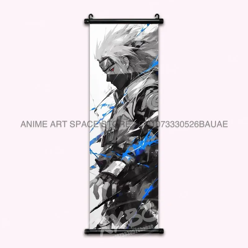 Anime Naruto Appeso Pittura Hatake Kakashi Wall Art Scrolls Immagine Uchiha Sasuke Home Decor Canvas Poster Haruno Sakura Murale — image 35