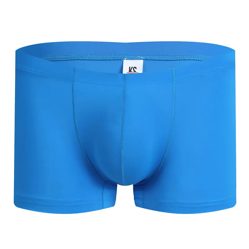 Fashion Boxers Ice Silk Man Underwear Underpants Breathable Comfortable Men's Panties Ultrathin BoxerShorts Trunks — image 10