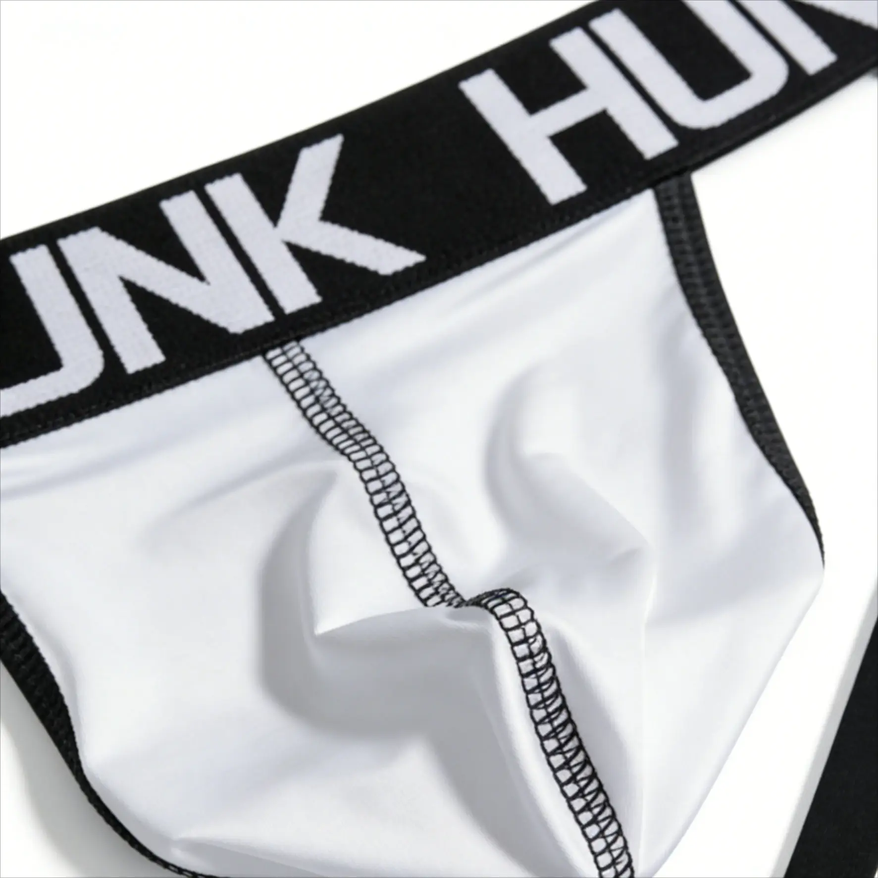 Męskie HUNK sportowe Jockstrap Performance Jock stringi odprowadzające wilgoć oddychająca bielizna treningowa z niskim stanem stringi bez pleców — image 2