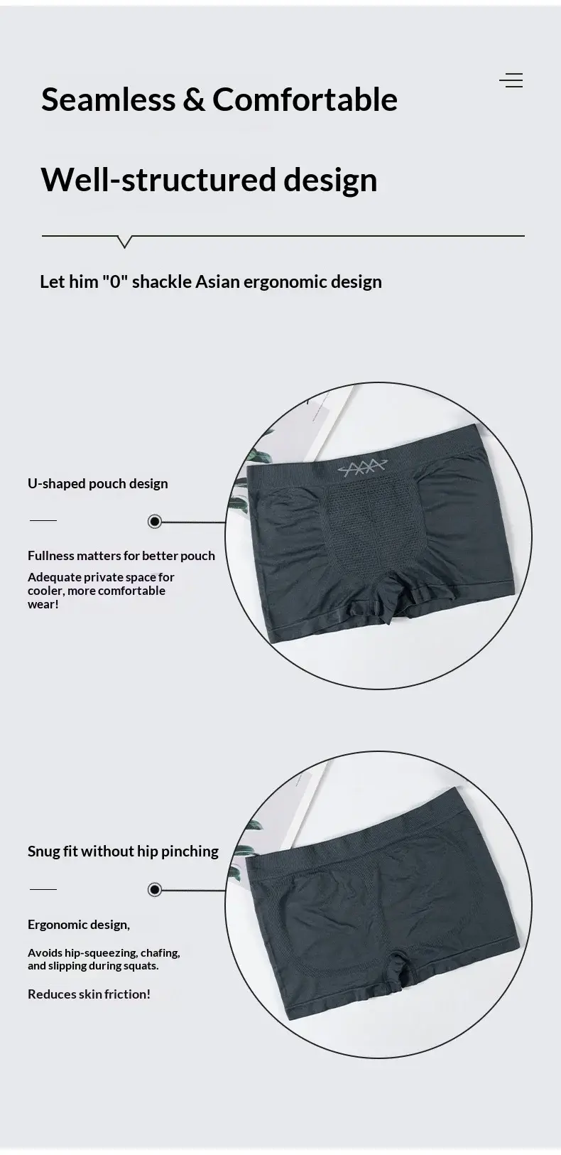 1 stücke Elastische Unterwäsche männer Boxer Shorts Nahtlose Unterhosen Weiche Höschen Sexy Dünne Dessous Gemütliche Feuchtigkeit-wicking Badehose