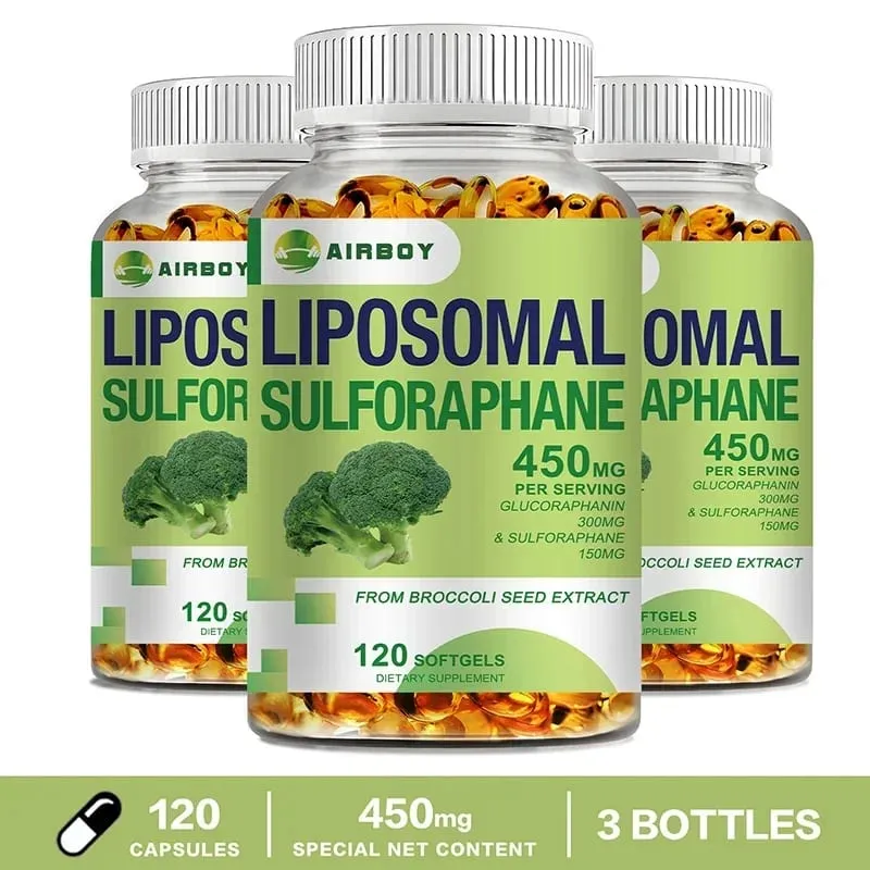 Liposomal Sulforaphane 450mg - Antioxidant Heart Supplement Immunity BoostingSupplement — image 8