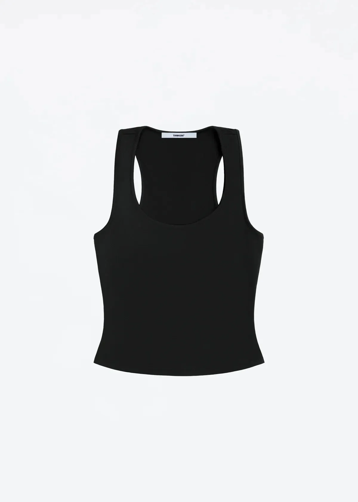Débardeur classique en forme de X, dos nu, bleu bébé et gris brumeux, multicolore, confortable, taille élastique, ajustement serré, haut dos nu