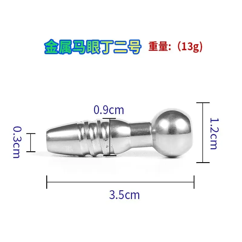 Male Stainless Steel Urethral Plug Urethral Dildo Sounding Penis Plug Urethra Stimulate Dilator Masturbation Rod Sex Toy for Men