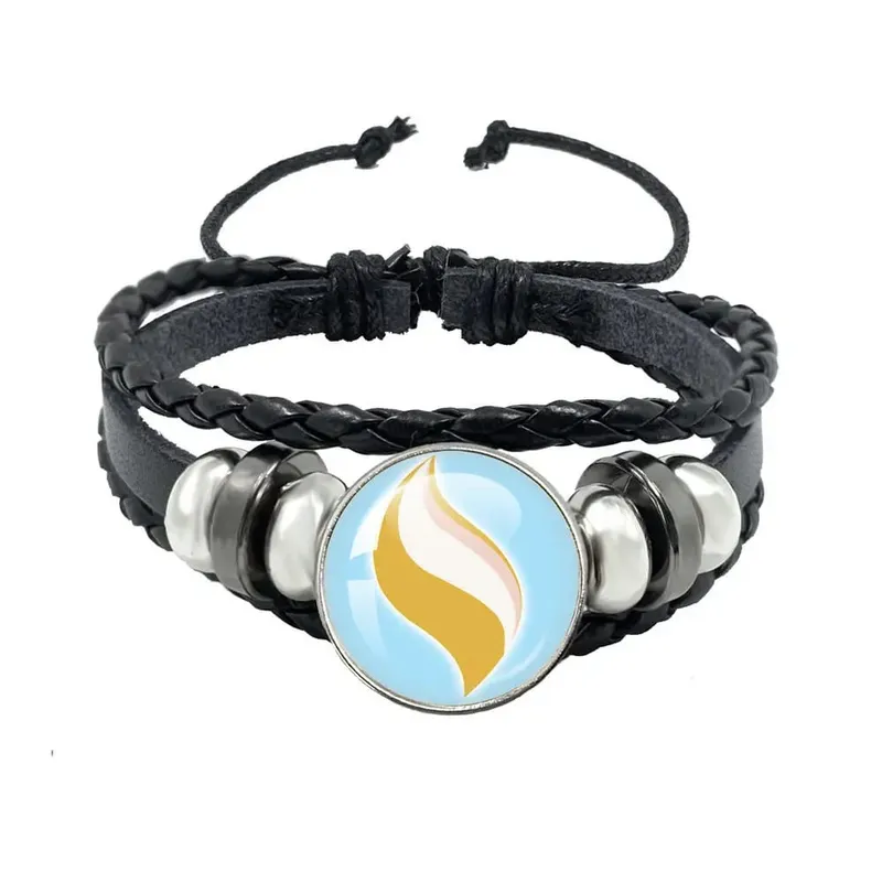 Llavero Pokémon Mega Stone, periférico de animé, creatividad, moda exquisita, hebilla de cuerda de cuero negro, tendencia — image 33