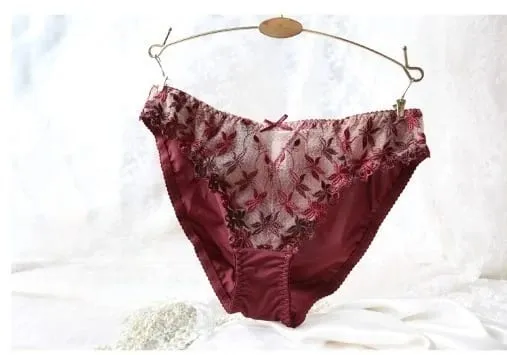 Seksowny, ultracienki, czerwony koronkowy biustonosz | Bielizna Plus Size Minimizer z pełnym biustem| Bielizna damska z roku zodiaku|Wyszczuplający model push-up — image 8