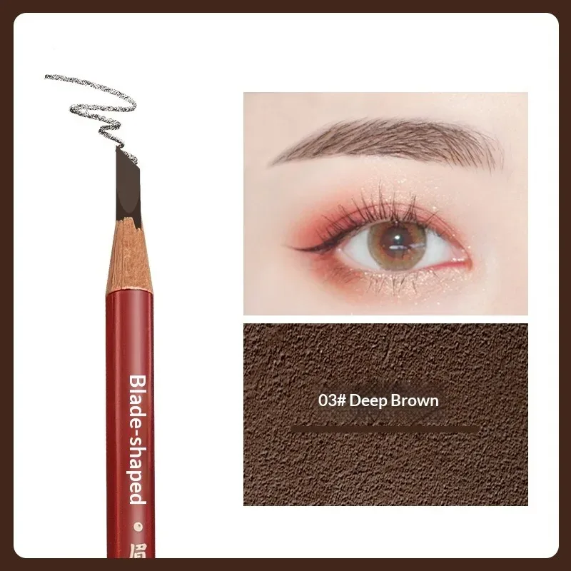 Precision Hard Core øjenbrynsblyant - Skaber naturlige vilde bryn med Microblading-effekt Vandtæt og langtidsholdbar — image 9