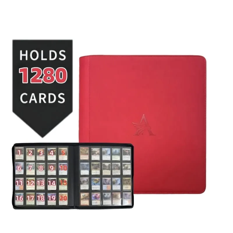 20 Poket - Pengikat Kad Dagangan Premium Memegang 1280 Kad Perlindungan Muktamad untuk TCG & Kad Sukan. Impian Pengumpul 6 Warna — image 11