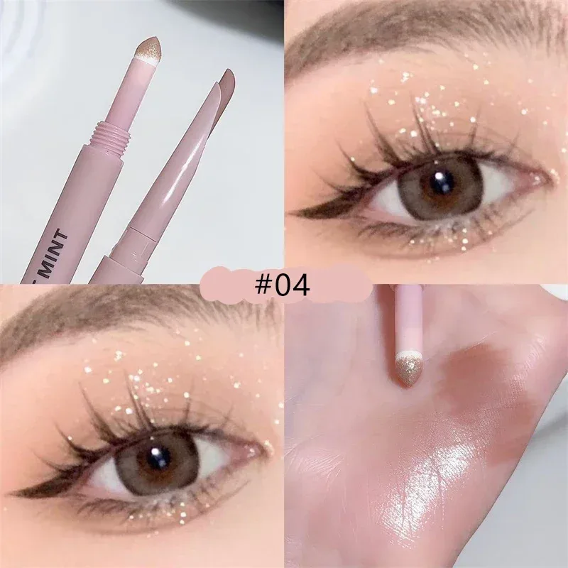 1 unidad de delineador de ojos de gusano de seda, pluma de Gel suave, delineador de ojos mate de larga duración, lápiz de Gel delineador de ojos impermeable, maquillaje coreano de secado rápido — image 10