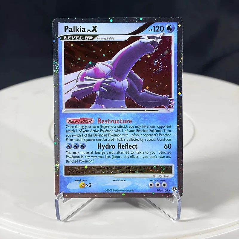 Karty proxy Seria EX Rayquaza Złota gwiazda Charizard Gengar Pikachu Hobby Hobby Kolekcje Kolekcja gier Karty Anime — image 17