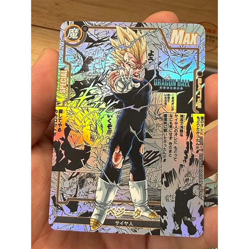 Personaggi anime Dragon Ball Super Bulma Cell Texture abbronzante fatta in casa fai da te Giocattoli di gioco Carta da collezione Regalo di compleanno di Natale — image 5